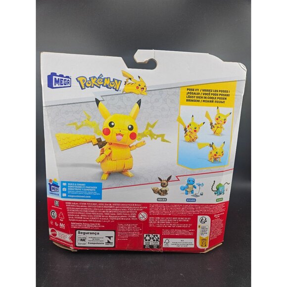 Mega Pokémon Build & Show Pikachu 211-Piece Building Toy For Ages 7+ - Picture 6 of 8